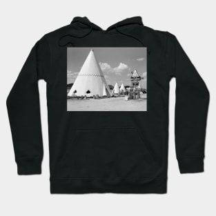 Wigwam Motel, 1940. Vintage Photo Hoodie